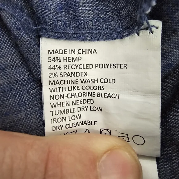 Prana Shelton Hemp Hooded Hoodie Top Women's Small - Picture 6 of 6